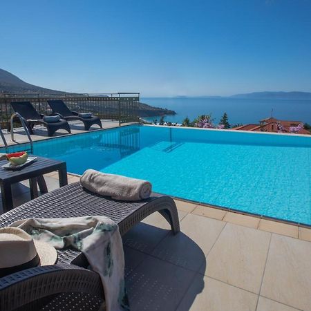 Lourdas Beach View Villa Vlachata ภายนอก รูปภาพ
